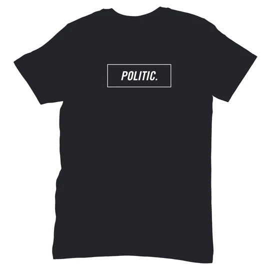 Politic Box Logo T-Shirt (Black)