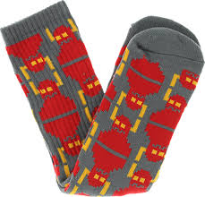 Toy Machine Digi Monster Socks (Grey)