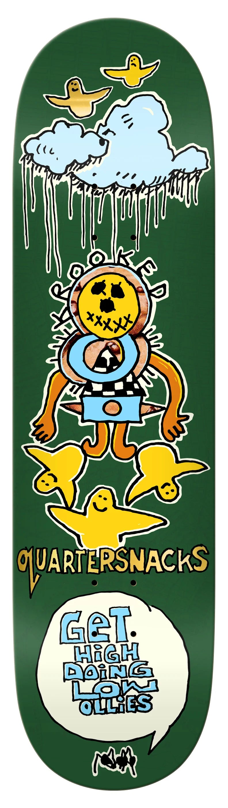 Krooked x Quartersnacks Get High Deck