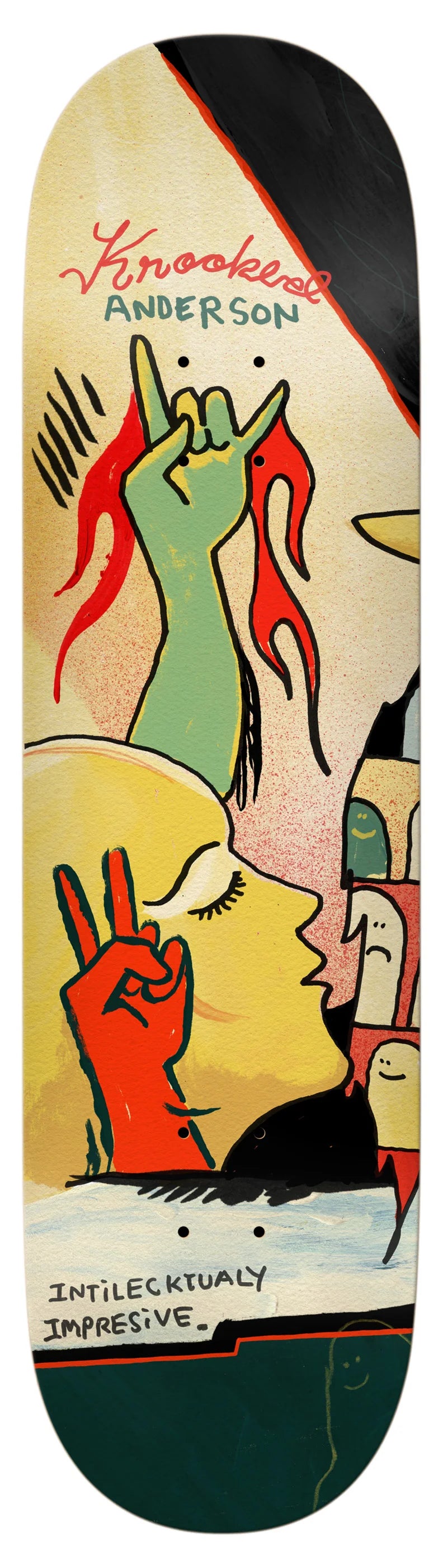 Krooked Manderson Three Star Deck