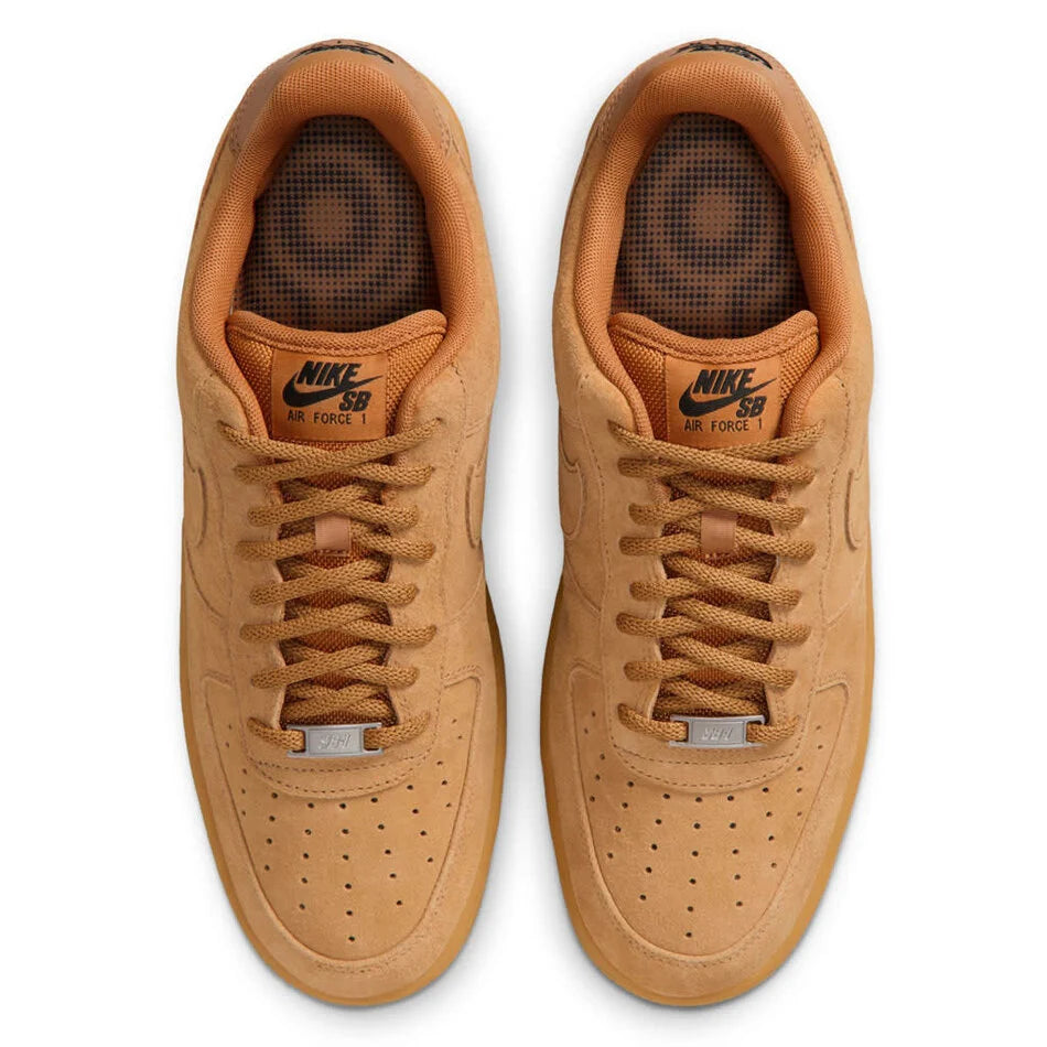 NIKE SB AIR FORCE 1 (FLAX/FLAX-BLACK)