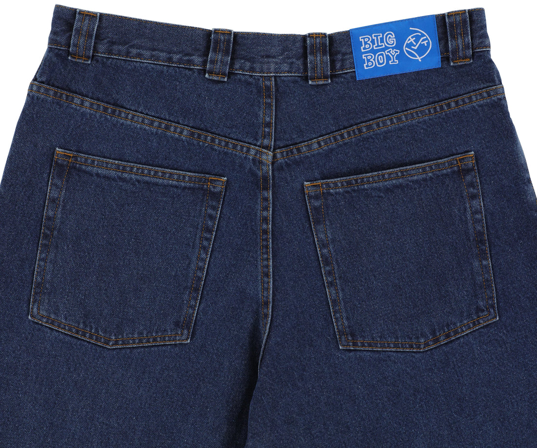 Polar Skate Co. Big Boy Jeans (Dark Blue) – Vú Skateboard Shop Polar Skate Co. Big Boy Jeans (Dark Blue) – Vú Skateboard Shop