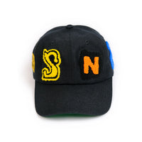 Snack Pot Luck Strapback Hat (Black)