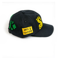 Snack Pot Luck Strapback Hat (Black)