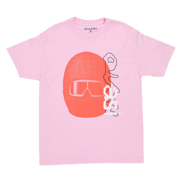 Quasi Helmet T-Shirt (Pink)