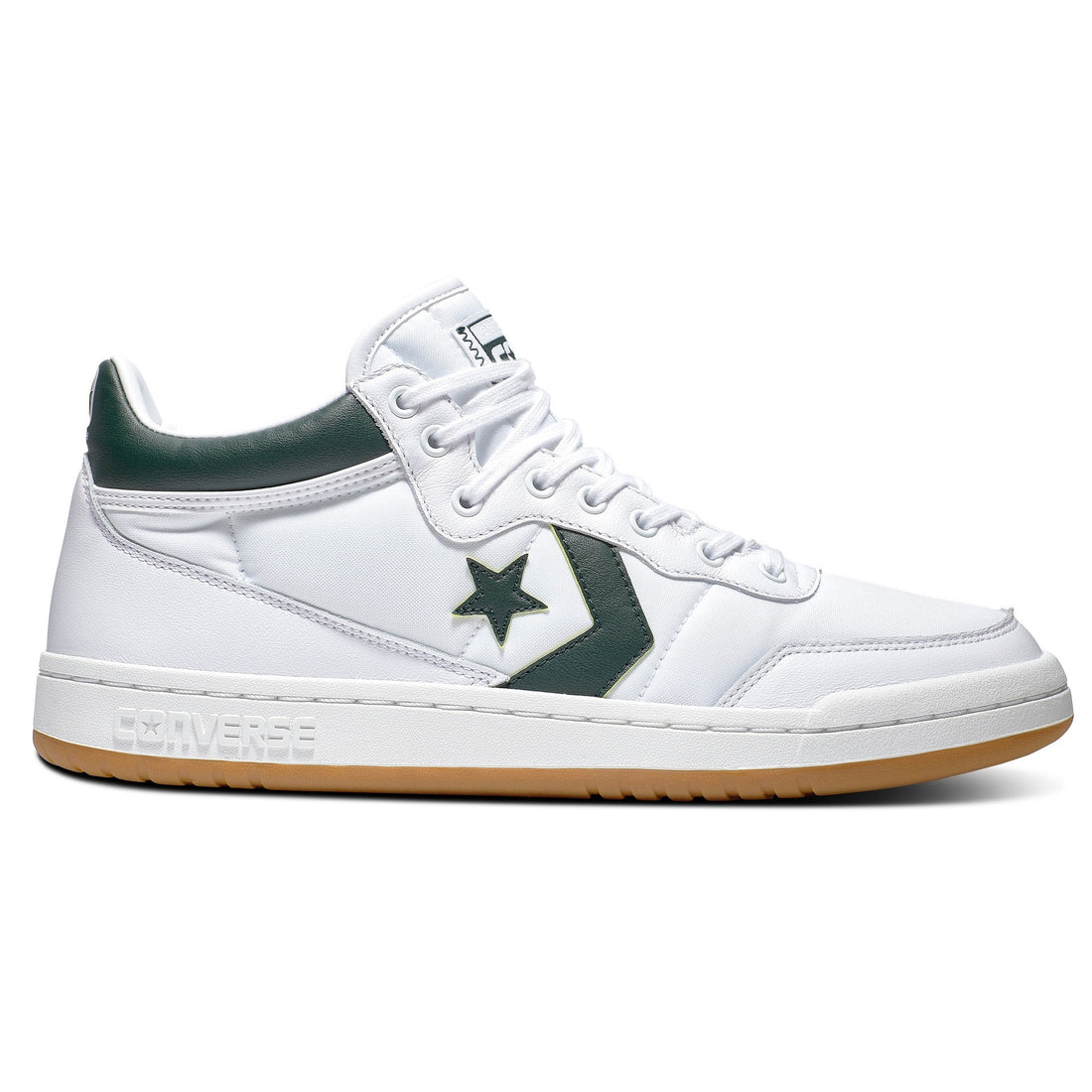 Converse Fastbreak Pro Mid (Green/White) – Vú Skateboard Shop