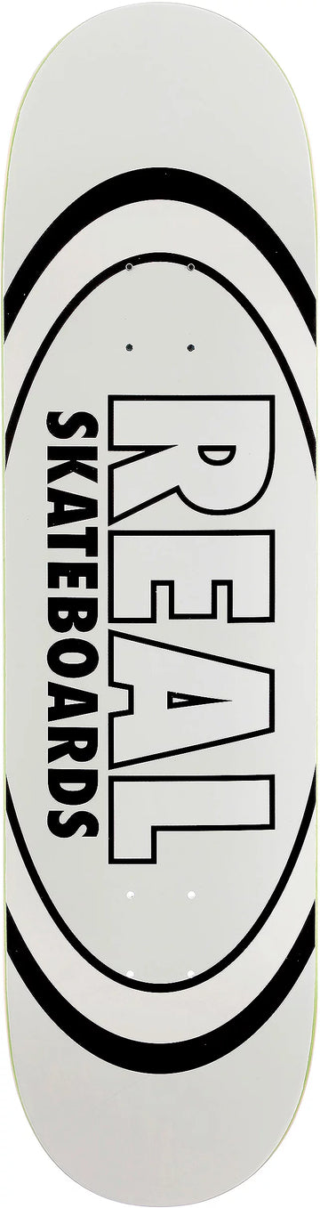 Real Classic Oval Deck 8.38 (White)