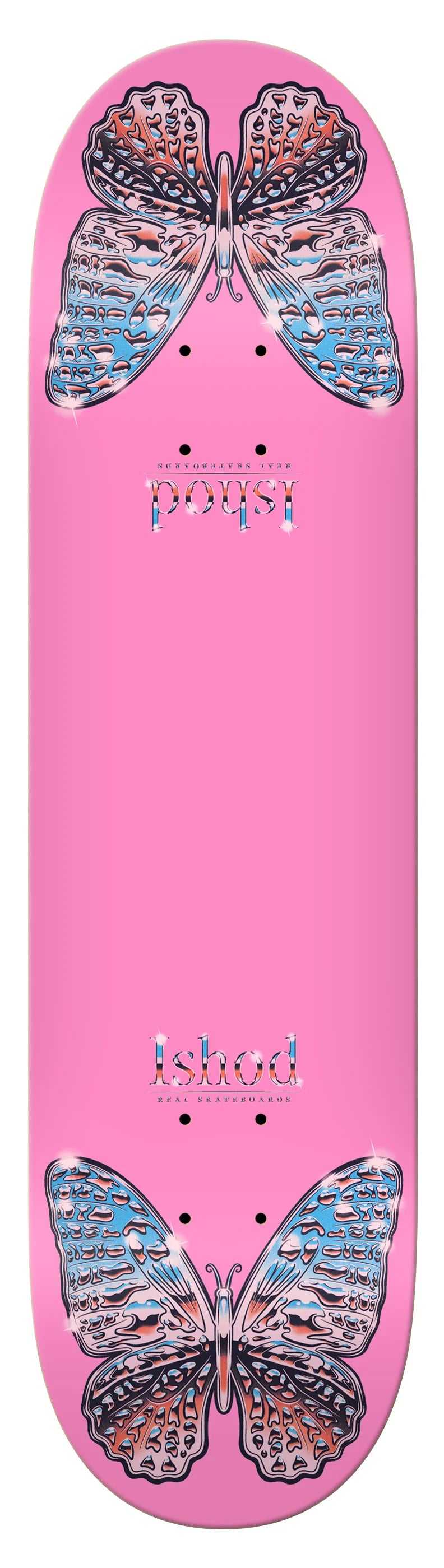 Real Ishod Mariposa Chrome Twin Tail Deck (Pink)