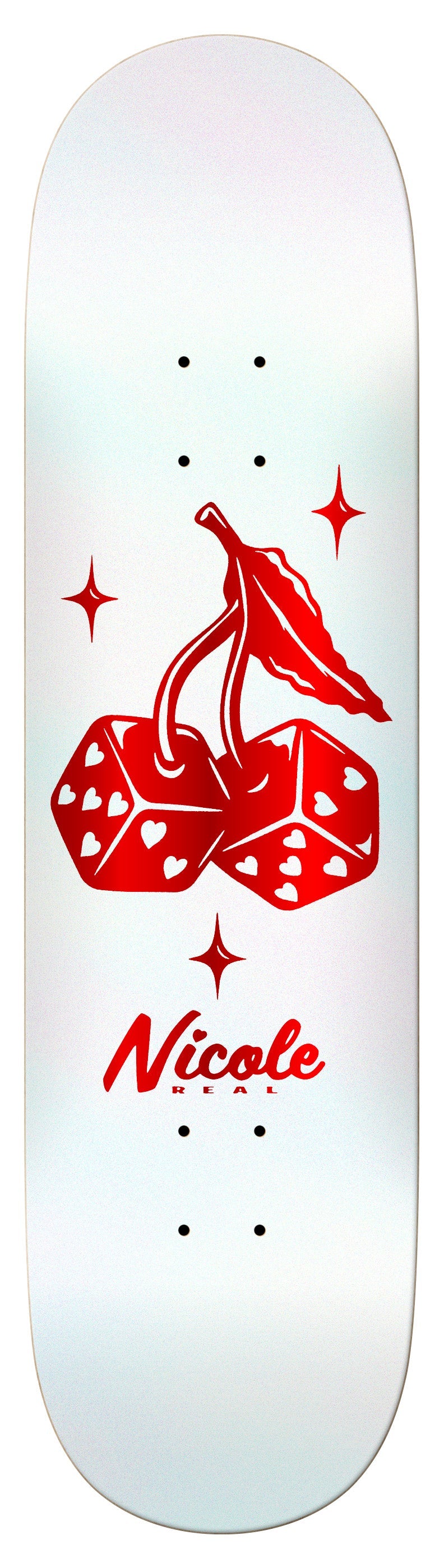 Real Nicole High Roller Twin Nose Deck