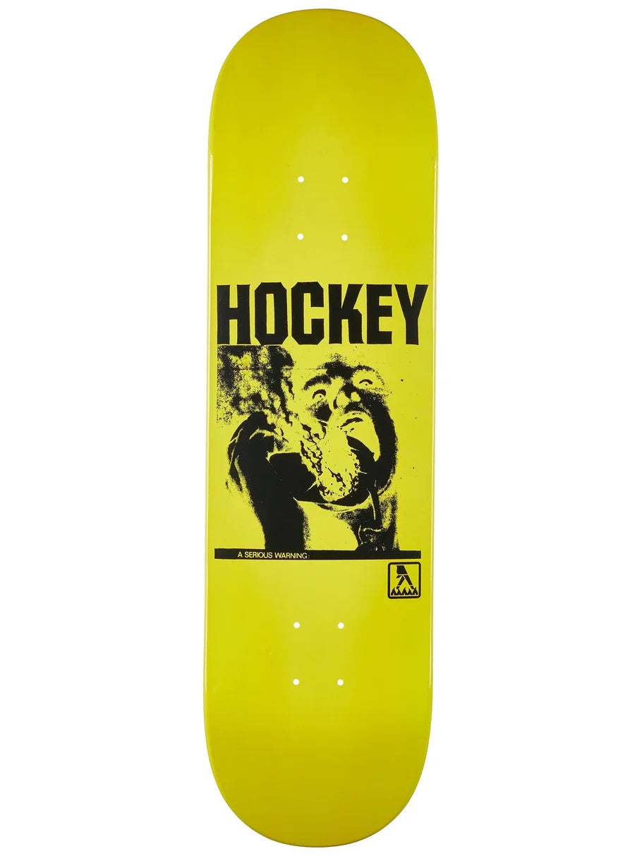 Hockey Serious Warning Deck