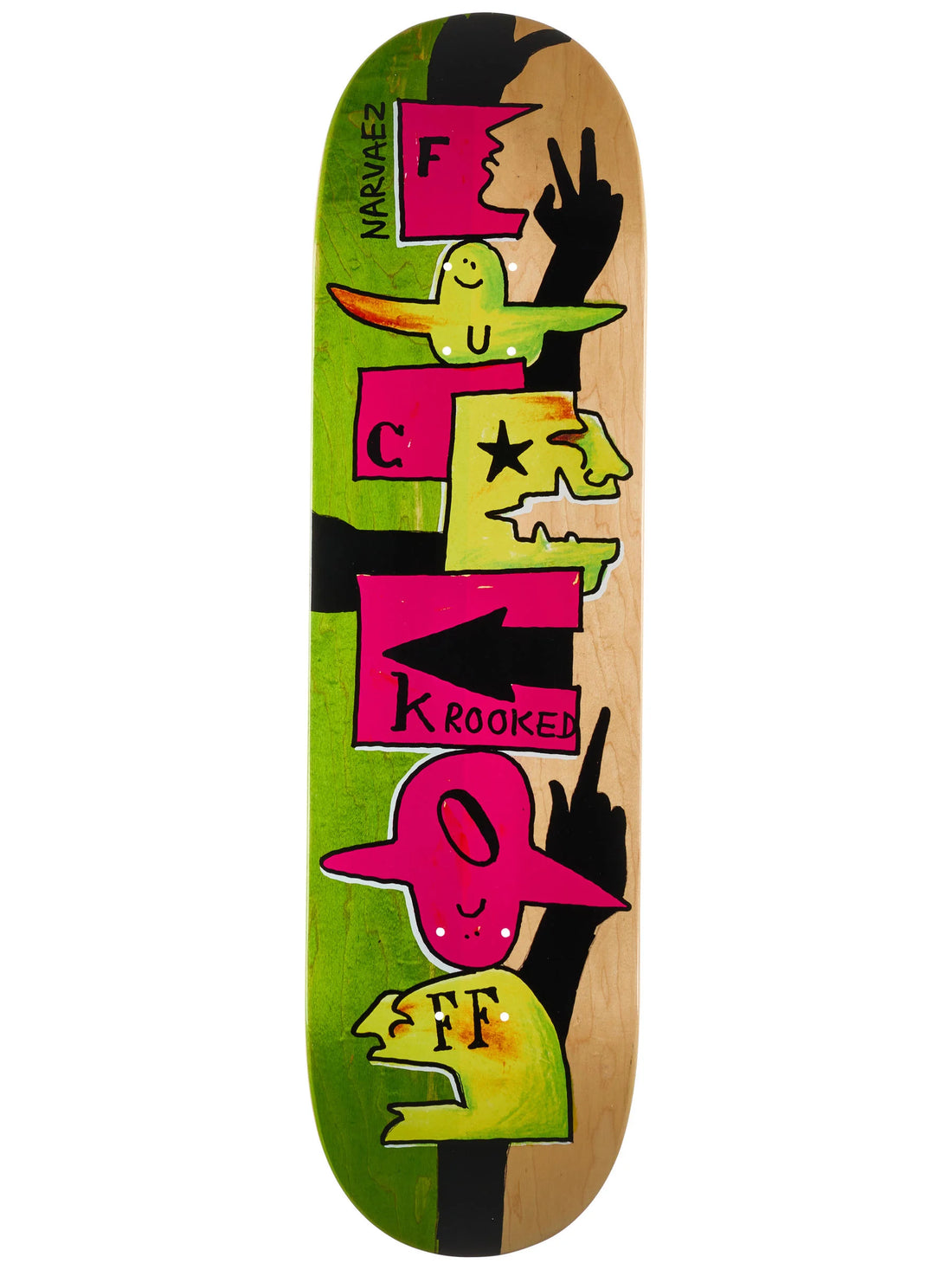 Krooked Narvaez F-Off Deck