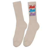 Toy Machine Triple Cat Socks