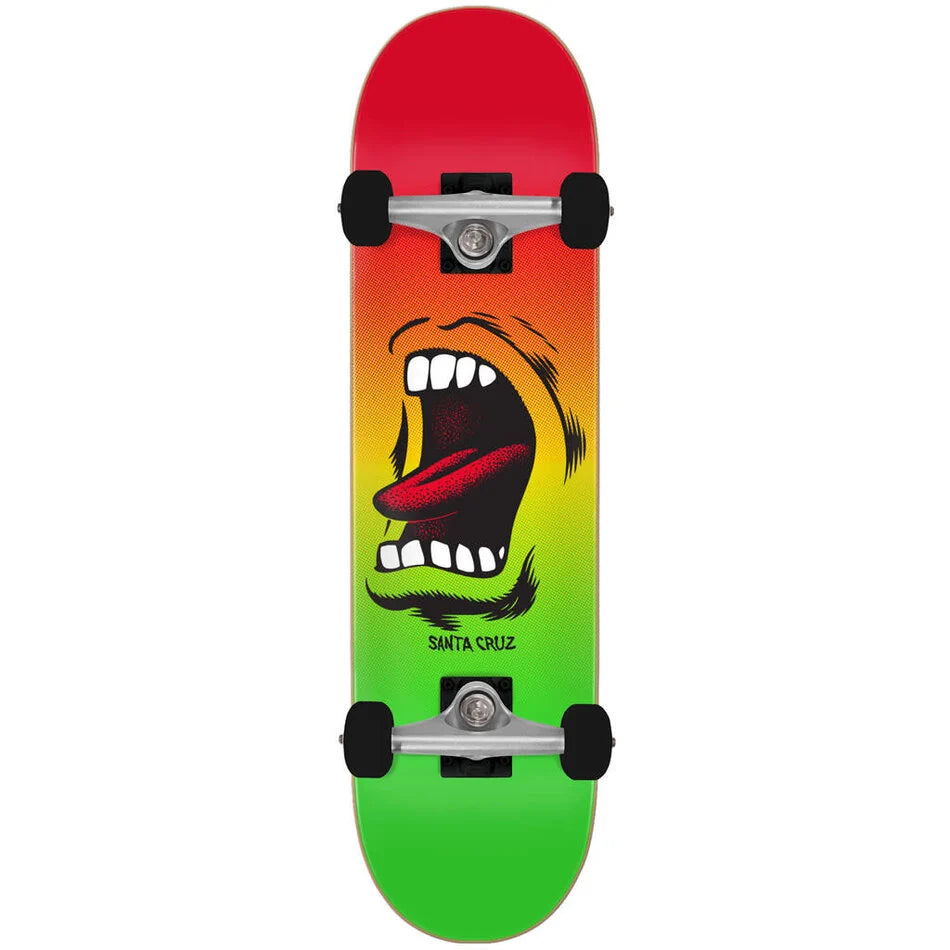 Santa Cruz Screaming Mouth Full Rasta Complete 8.0