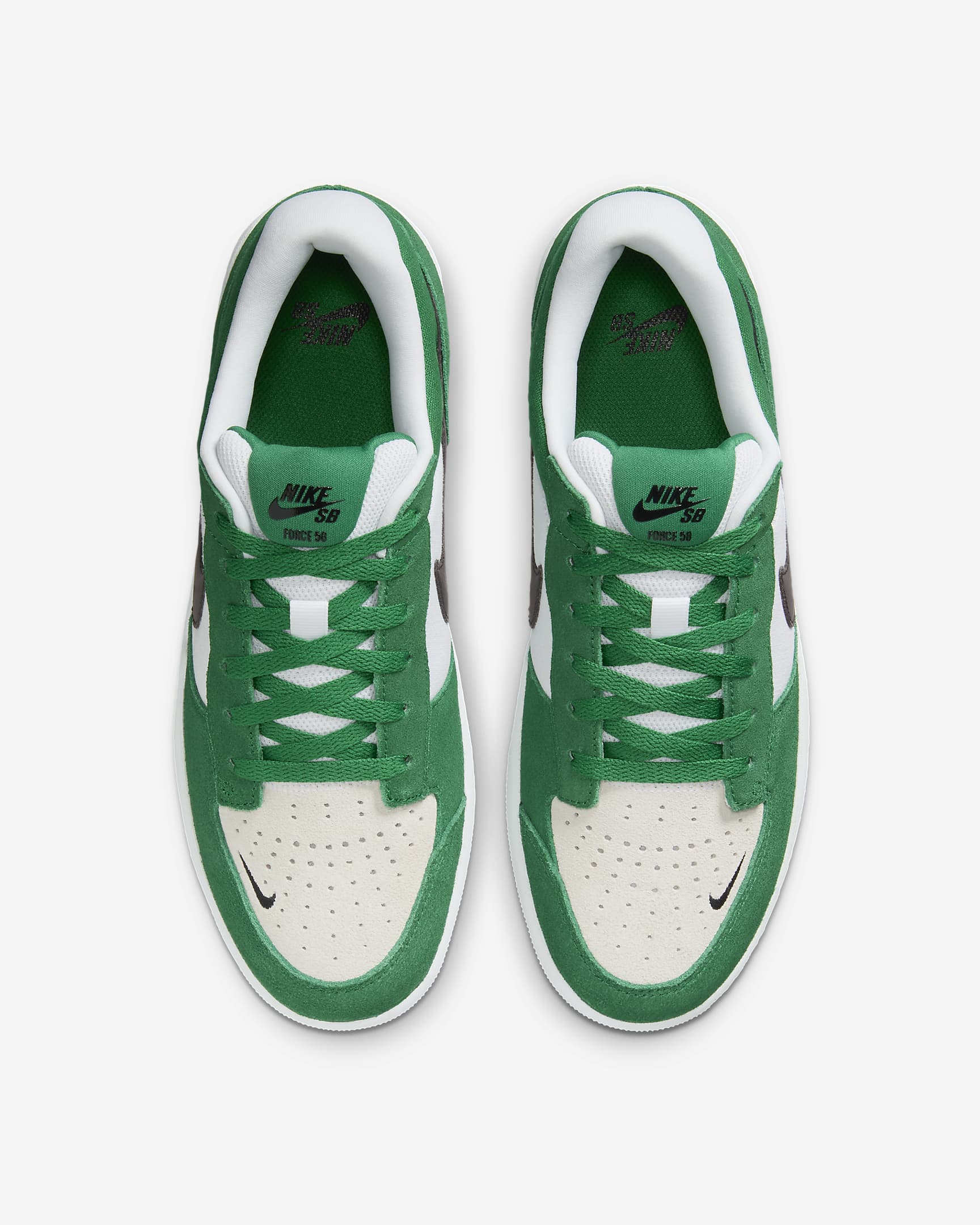 Nike SB Force 58 (Green/White) – Vú Skateboard Shop