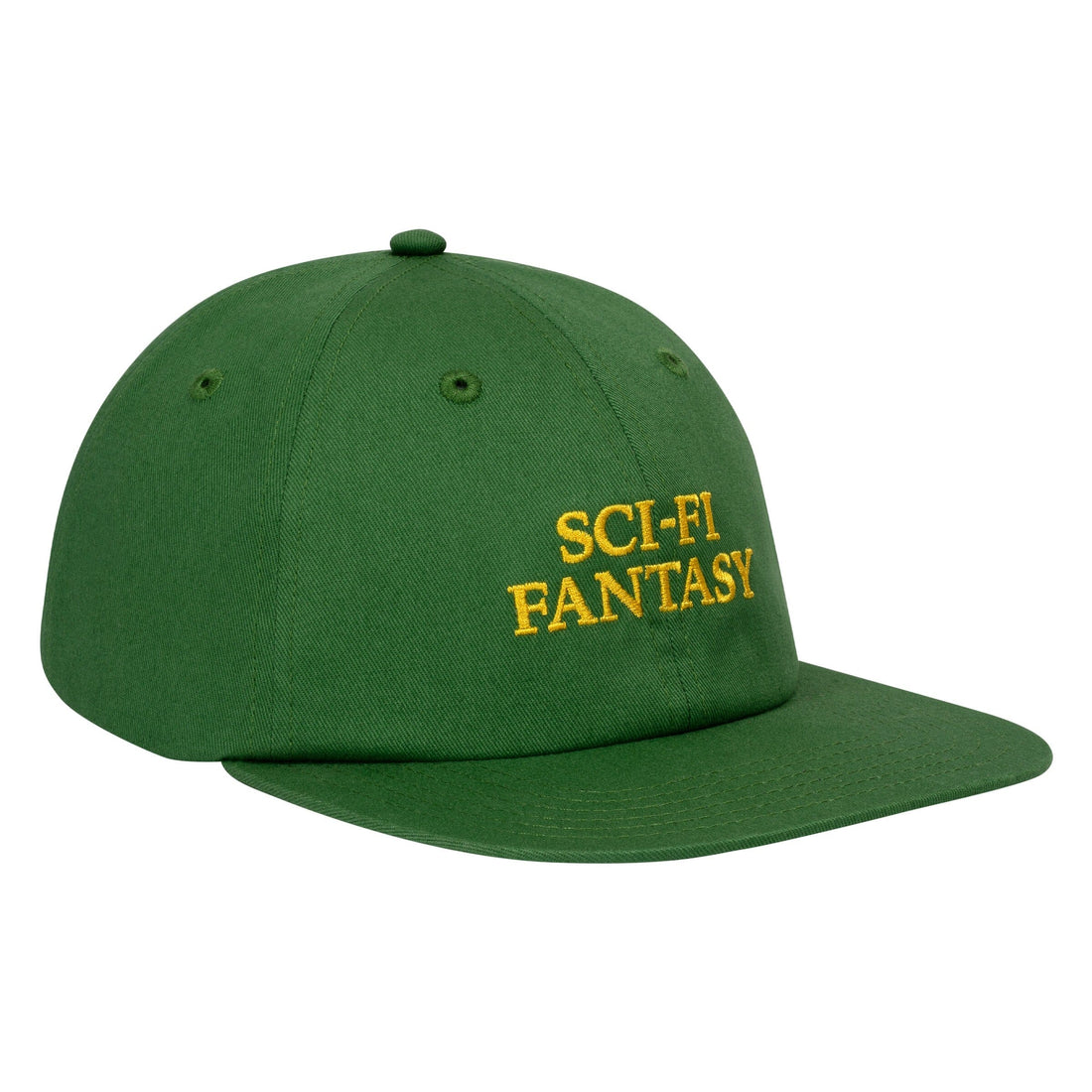 Sci-Fi Fantasy Herringbone Logo Hat (Green)
