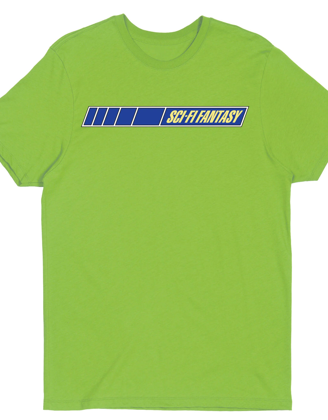 Sci-Fi Fantasy Quick Stripe Tee (Lime)