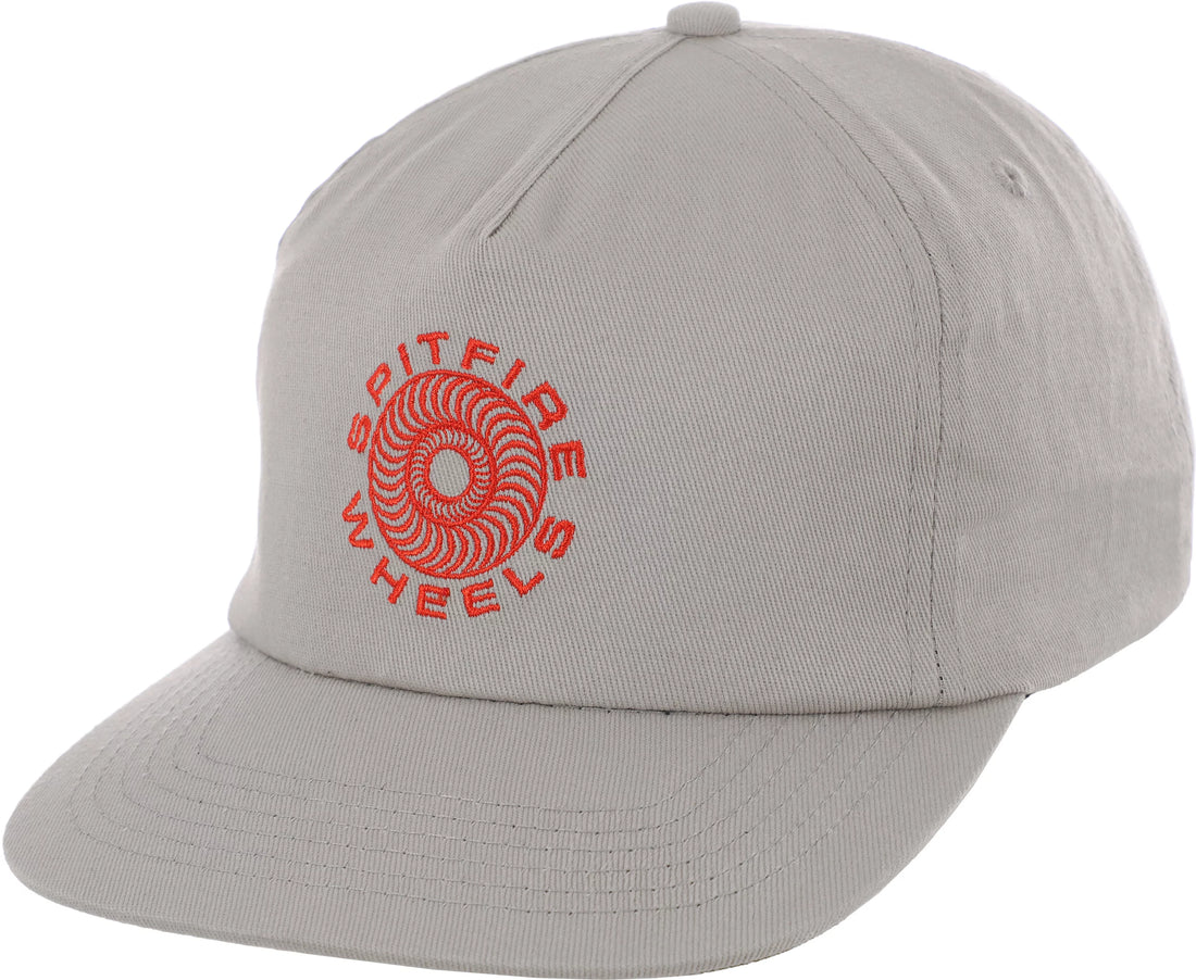 Spitfire Classic 87' Swirl Hat (Grey/Red)