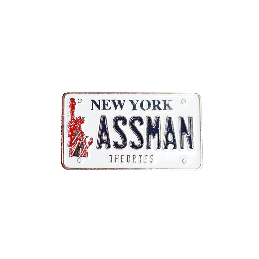Theories ASSMAN Enamel Pin