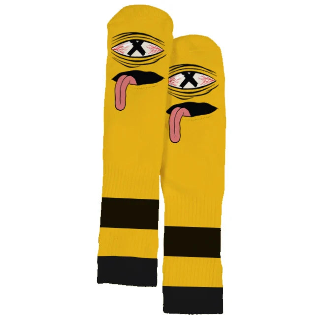 Toy Machine Crossed Out Sock