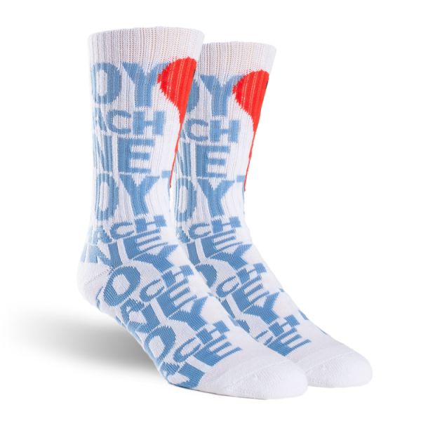 Toy Machine Blood Spot Socks (White)