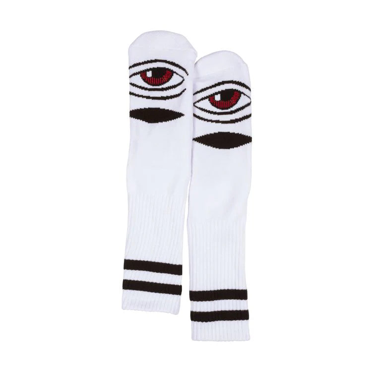 Toy Machine Sect Eye Socks (White)