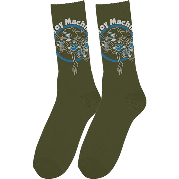 Toy Machine Pizza Socks (Army)