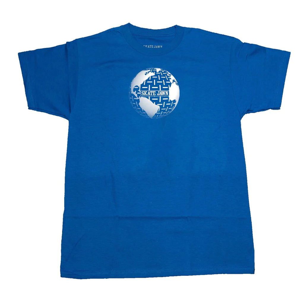 Skate Jawn Globe T-Shirt (Blue)