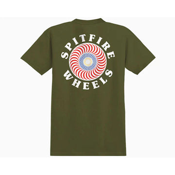 Spitfire Classic Swirl T-Shirt (Green)
