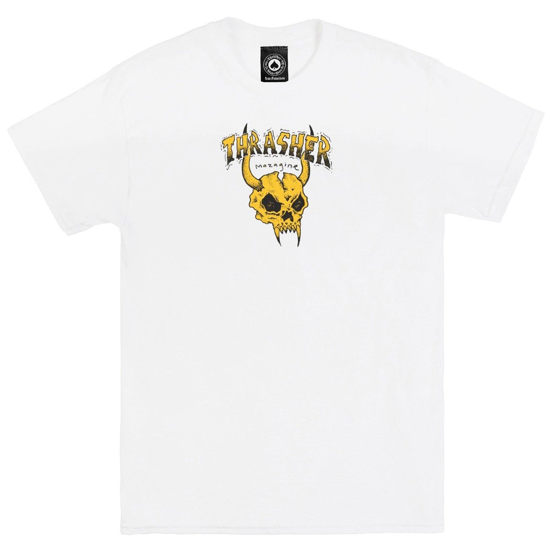 Thrasher Barbarian T-Shirt (White)