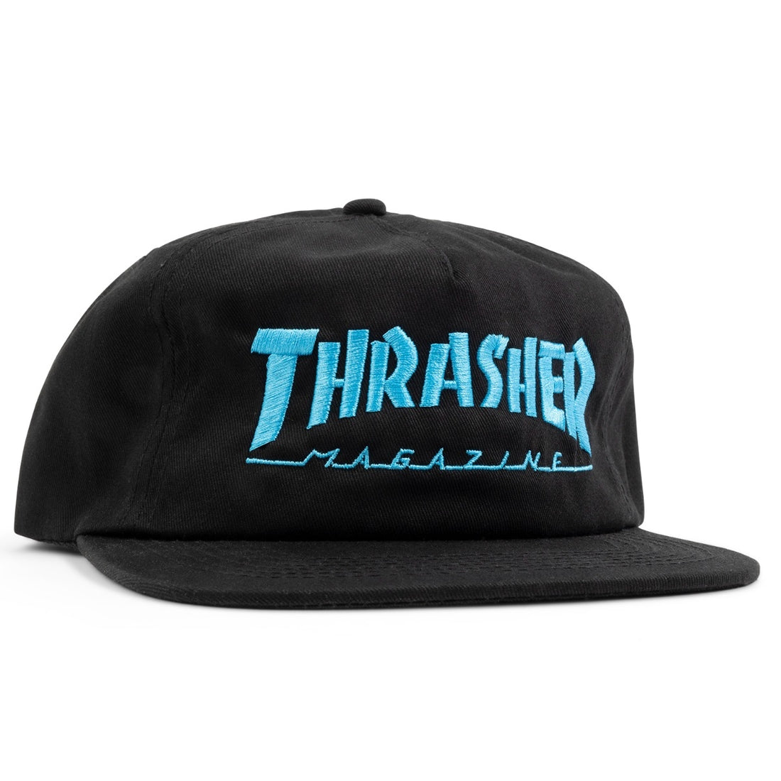Thrasher Mag Logo Snapback (Black/Blue)