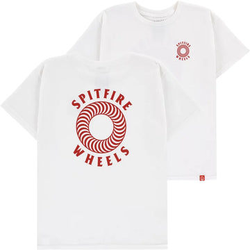 SPITFIRE HOLLOW YOUTH T-Shirt (WHITE/RED)