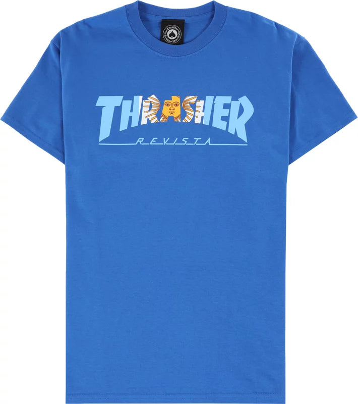 THRASHER ARGENTINA T-SHIRT (ROYAL BLUE)